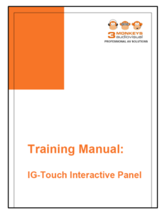 Igtouch-interactive-panel-training-manual